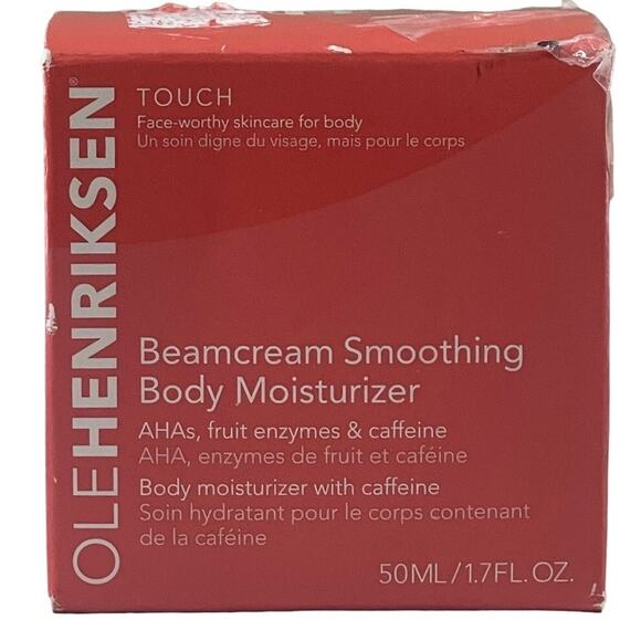 OLEHENRIKSEN Other - Olehenriksen BeamCream Smoothing Body Moisturizer AHAs Fruit Enzymes Caffeine